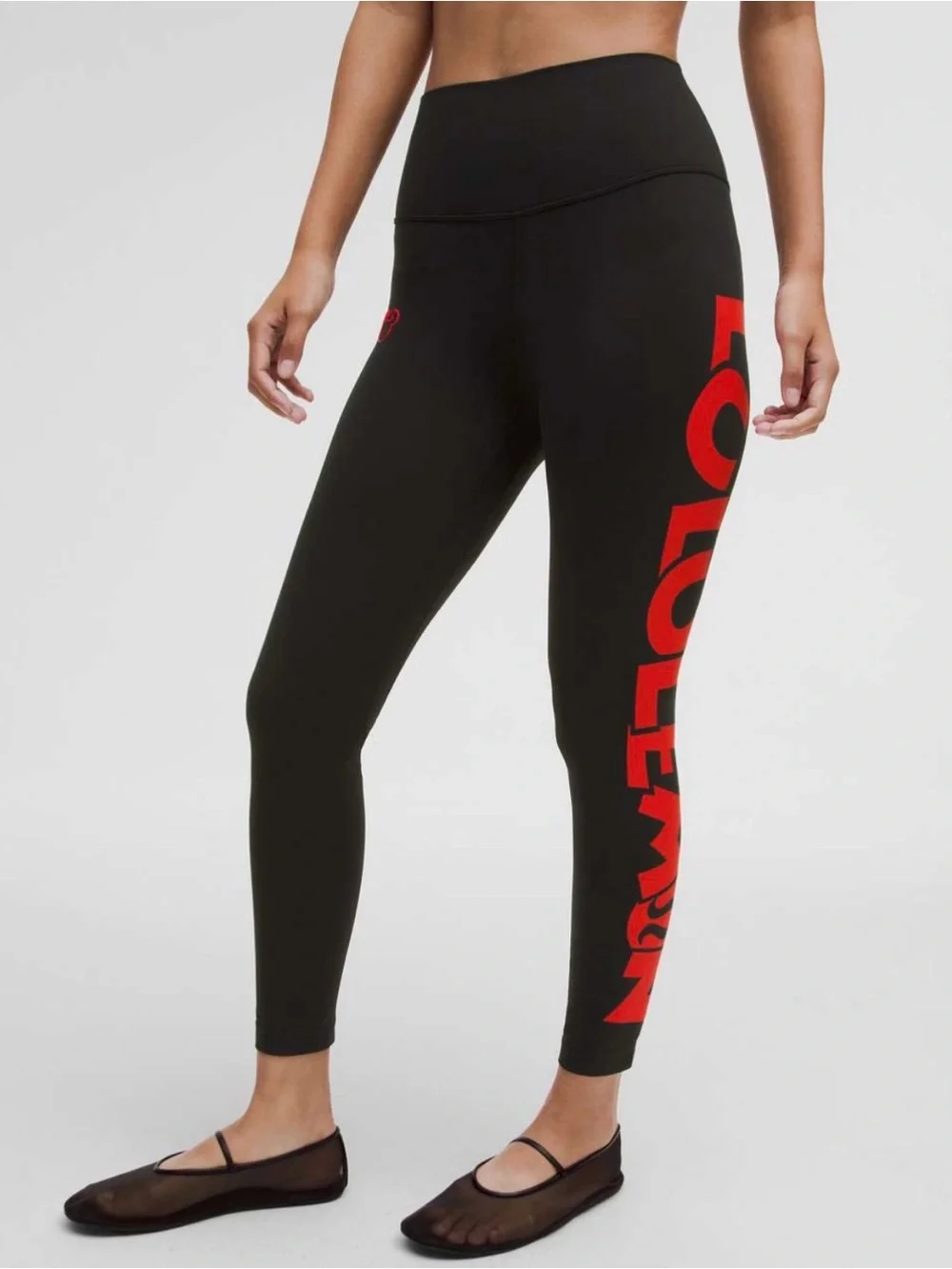 Disney x Lululemon Align High-Rise Leggings in Black - Size 12 - Picture 1 of 11